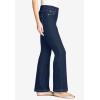 Woman Within Plus Size Stretch Denim Five-Pocket Bootcut Jeans(Midnight Sanded)