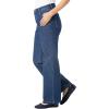 Woman Within Plus Size Stretch Denim Wide-Leg Five-Pocket Jeans(Natural Khaki)