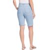 Woman Within Plus Size Stretch-Denim Five-Pocket Bermuda Jeans Shorts(Indigo)