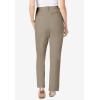 Woman Within Plus Size Tall Adjustable Waist Straight-Leg Chino(Bark)
