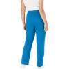Woman Within Plus Size Tall Sport Knit Straight-Leg Pull-On Pants(Heather Navy)