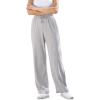 Woman Within Plus Size Tall Sport Knit Straight-Leg Pull-On Pants(Heather Navy)
