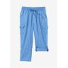 Woman Within Women’s Convertible Length Cargo Capri/Bermuda Pants(Indigo)