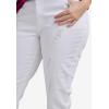 ellos Comfortable Women’s Plus Size Boyfriend Jeans Stretch Denim Mid-Rise(Light Blue Wash)