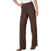 Woman Within Plus Size Fineline Stretch Denim Wide-Leg Pull-On Jeans(Chocolate)