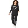 Black Tie Dye Heart