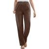 Woman Within Plus Size Tall 7-Day Corduroy Straight-Leg Pant(Chocolate)