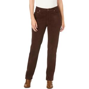Woman Within Plus Size Stretch Corduroy Bootcut Pant(Chocolate)