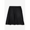 Ellos Plus Size Flowy Shorts(Black Tropical Print)