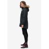 Ellos Plus Size Modern A-Line Parka(Black)