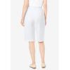 Woman Within Plus Size 7-Day Knit Bermuda Shorts(White)