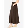 Woman Within Plus Size 7-Day Maxi Skirt(Chocolate)
