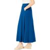 Woman Within Plus Size 7-Day Maxi Skirt(Deep Cobalt)