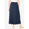 Woman Within Plus Size 7-Day Maxi Skirt(Navy)