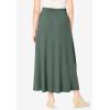 Woman Within Plus Size 7-Day Maxi Skirt(Pine)