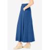 Woman Within Plus Size 7-Day Maxi Skirt(Royal Navy)
