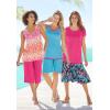 Woman Within Plus Size Elastic-Waist Knit Short(Primrose Yellow)