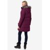 Woman Within Plus Size Heathered Down Puffer Coat(Heather Navy)