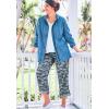 Woman Within Plus Size Lightweight Hooded Jacket Long Oversized Coat(Olive Green)