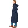 Woman Within Plus Size Long A-Line Raincoat(Navy)