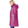 Woman Within Plus Size Long Packable Puffer Jacket(Black)