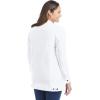 Woman Within Plus Size Long Stretch Denim Jacket Oversized Jean Jacket(White)