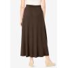 Woman Within Plus Size Petite 7-Day Maxi Skirt(Chocolate)