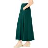 Woman Within Plus Size Petite 7-Day Maxi Skirt(Emerald Green)