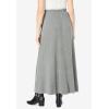 Woman Within Plus Size Petite 7-Day Maxi Skirt(Medium Heather Grey)