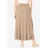 Woman Within Plus Size Petite 7-Day Maxi Skirt(New Khaki)