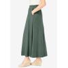 Woman Within Plus Size Petite 7-Day Maxi Skirt(Pine)