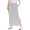 Woman Within Plus Size Petite Sport Knit Side-Slit Skirt(Bright Cobalt)