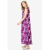 Woman Within Plus Size Pintucked Sleeveless Dress(Raspberry Ditsy Bloom)