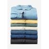 Woman Within Plus Size Pleat-Back Denim Jacket Long Oversized Jean Coat(Medium Stonewash)