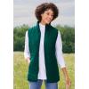 Woman Within Plus Size Quilted Vest(Emerald Green)