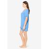 Woman Within Plus Size Serenada Shorty Pajamas(Dusty Indigo)