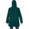 Woman Within Plus Size Sherpa-Lined Hooded Parka(Navy)