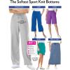 Woman Within Plus Size Sport Knit Side-Slit Skirt(Navy)