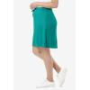 Woman Within Plus Size Sport Knit Skort(Waterfall)