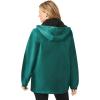 Woman Within Plus Size Storm Raincoat(Everglade)