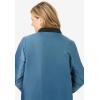 Woman Within Plus Size Storm Raincoat(Plum)