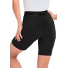 Woman Within Plus Size Stretch Cotton Bike Short(Medium Heather Grey)