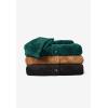 Woman Within Plus Size Swing Fleece Coat(Black)