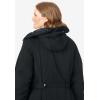 Woman Within Plus Size The Arctic Parka In Extra Long Length(Evening Blue)