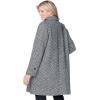 Woman Within Plus Size Wool-Blend Classic A-Line Coat(Classic Red)