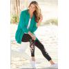 Woman Within Plus Size Zip Front Hoodie Jacket Long Oversized Fleece Jacket(Classic Red)