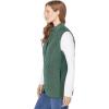 Woman Within Plus Size Zip-Front Quilted Vest Long Lightweight Gilet(Pine)