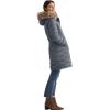 ellos Plus Size Faux Fur Trim Puffer(Black)