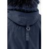 ellos Plus Size Side-Snap Zip-Front Parka(Navy)