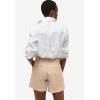 ellos Plus Size Stretch Chino Mid-Rise Shorts(New Khaki)